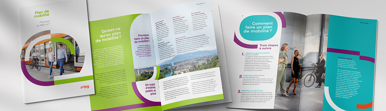 Photo de notre livre blanc "plan de mobilité" (plusieurs pages)