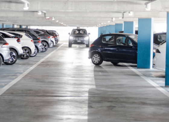 Photo du parking P+R Genève Etoile intérieur