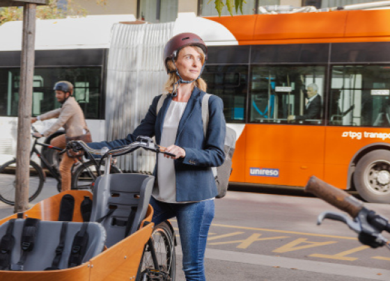 Comportements mobilité, multimodalité, vélo-cargo, transport public