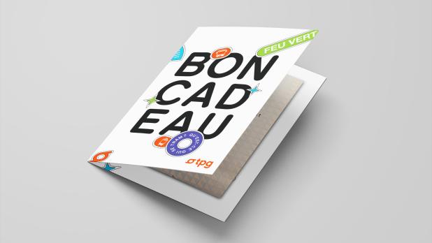 Photo des bons cadeaux tpg